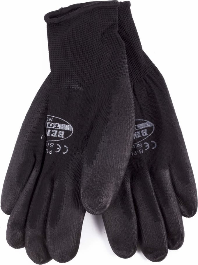 Benson Werkhandschoenen - Flexibele grip en comfort - Zwart - Maat XL