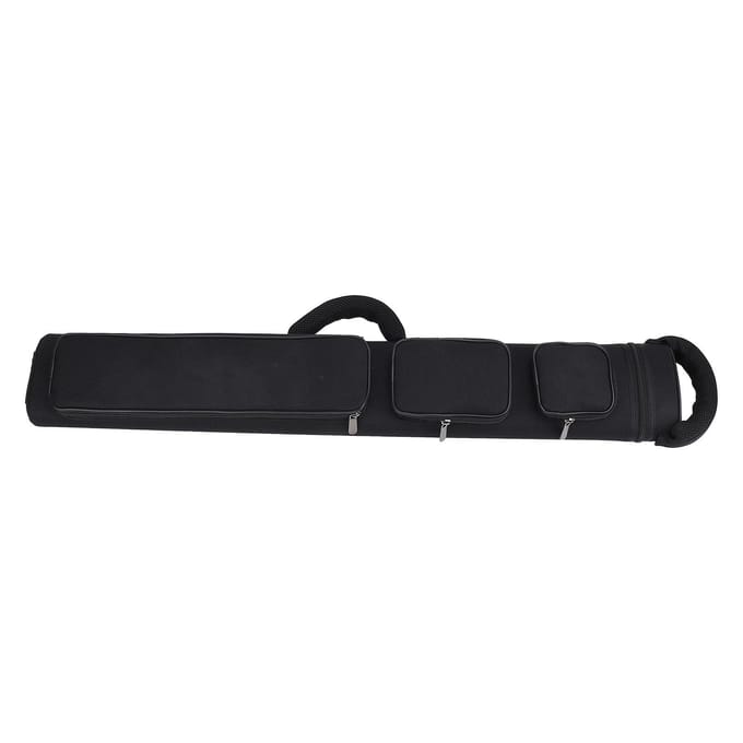 Sac de Queue de Billard Grande Capacité 6 Trous Tissu Oxford Imperméable Étui de Transport pour Queue de Billard black