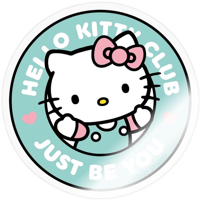 Hello Kitty Just Be You Hello Kitty Club Sticker Maat S (max. 10 x 10cm)