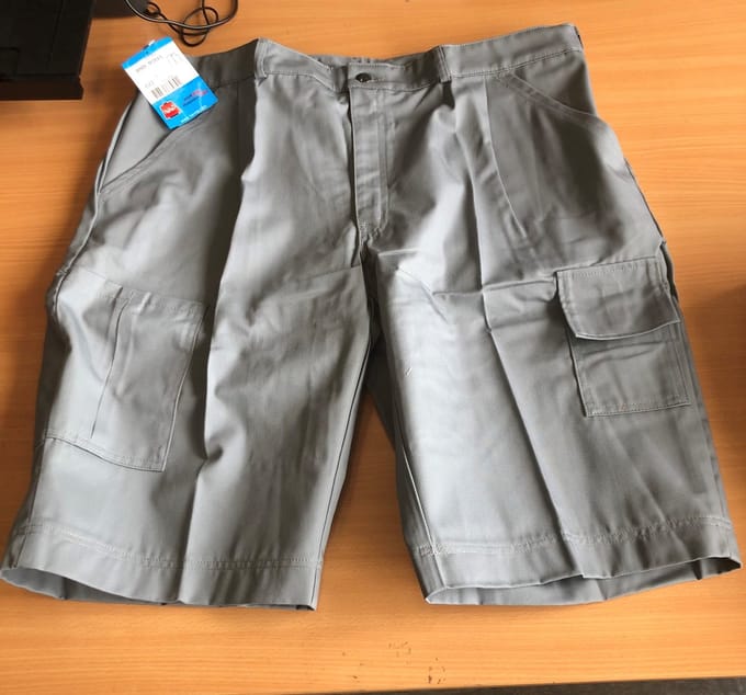 Havep korte werkbroek short | maat 60 | grijs