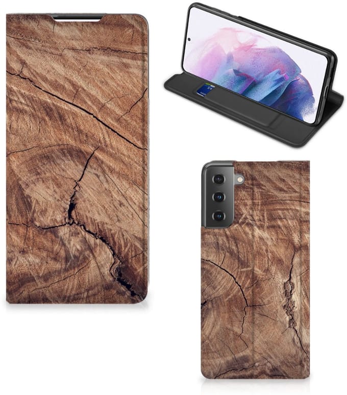 Samsung Galaxy S21 Plus Book Wallet Case Tree Trunk