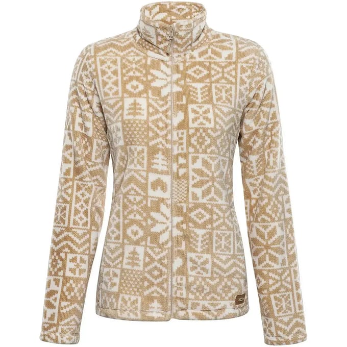 Damesfleece met rits Alpine Pro Eflina