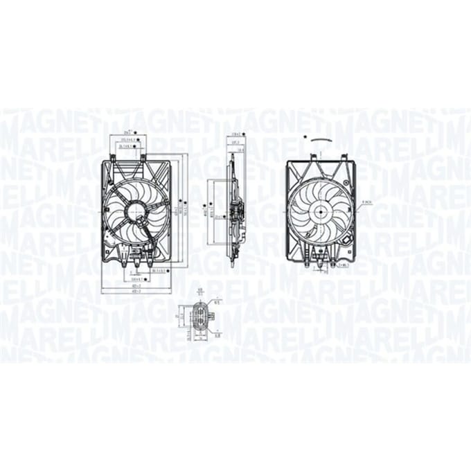 Ventilator MAGNETI MARELLI 069422781010