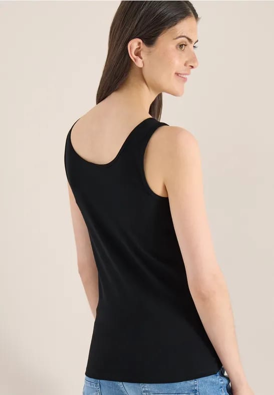 Basic top met ronde hals in een 2-pack