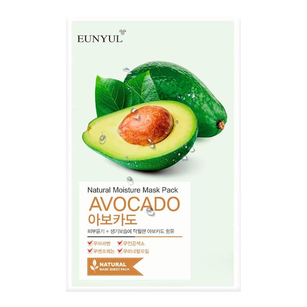 EUNYUL - Natural Moisture Mask Pack - Avocado - 1stuk