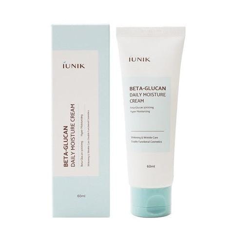 IUNIK Beta-Glucan Daily Moisture Cream, 60 ml - Crème hydratante visage