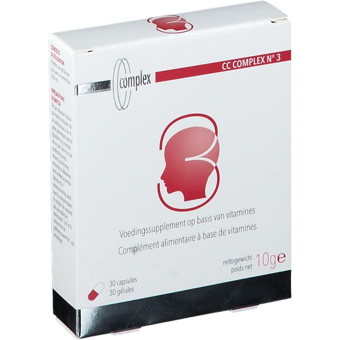 CC Complex N°3 Vitamine B 30 Capsules
