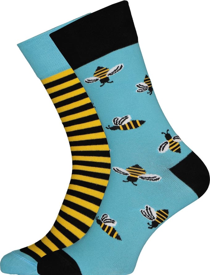 Many Mornings unisex sokken Bee Beey - Unisex - Maat: 43 - 46