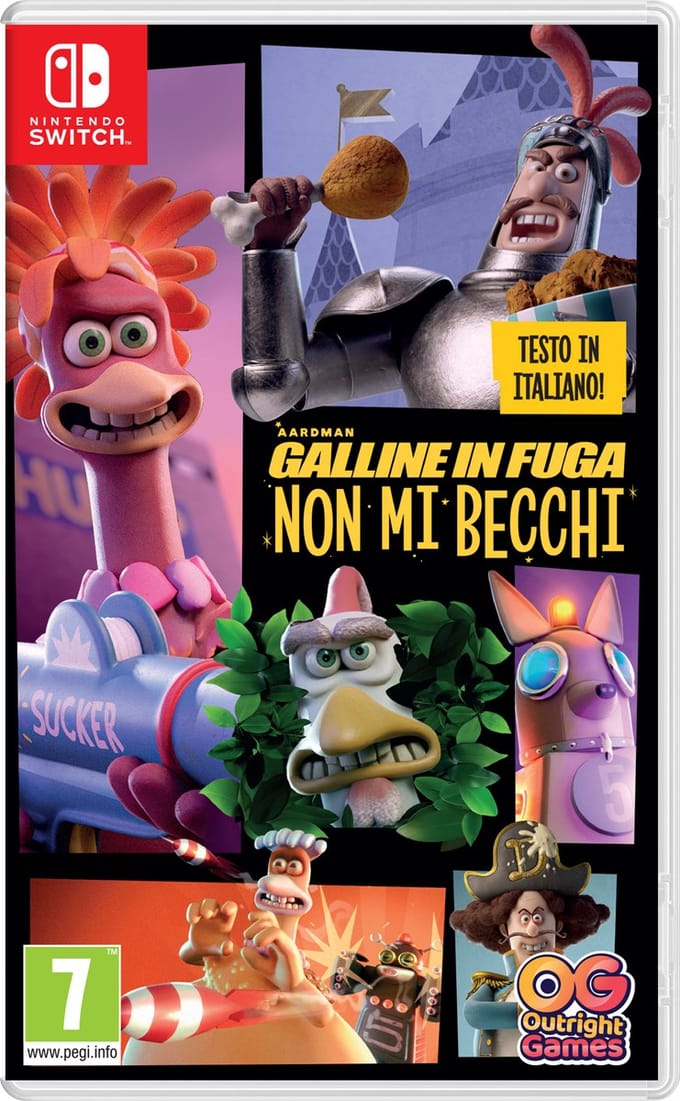 BANDAI NAMCO Entertainment Chicken Run: Eggstraction (Switch) Standaard Meertalig Nintendo Switch