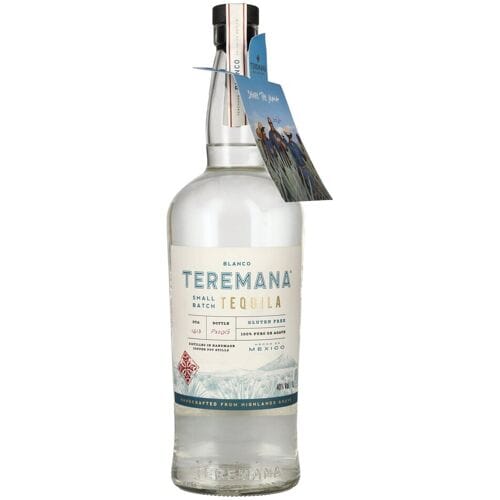 Teremana Tequila Blanco 100% Puro de Agave Small Batch 40% Vol. 1l