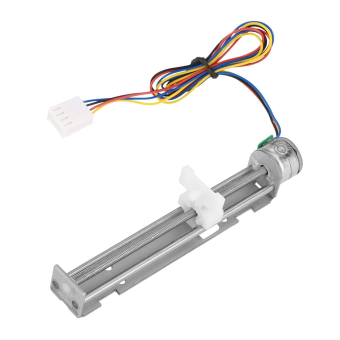 DC 12V Stappenmotor met Lineaire Schroefmoer Slider voor DIY Lasergraveermachine gray