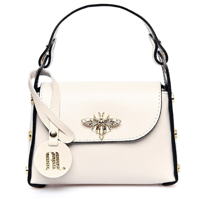 Anna Luchini Beige Rundleer Tas