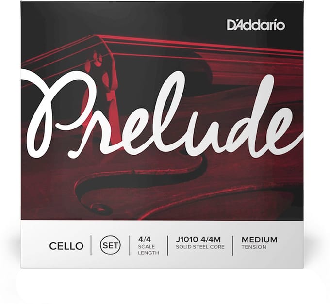 D'Addario J1010 4/4M Prelude Cello Snaren 4/4e Cello - Medium Spanning