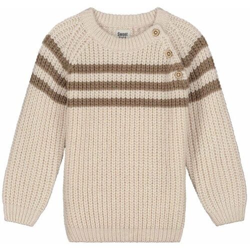 Sweet Petit peuter trui Lowie Soft Ecru Melange 92 heren