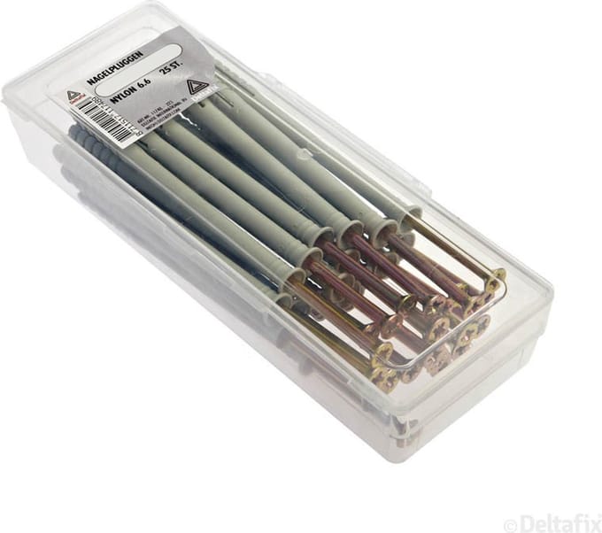 Deltafix Nagelpluggen 6x80mm 35 stuks