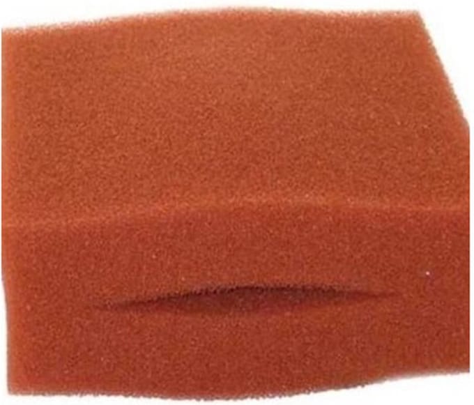 Filterspons voor Biotec 5.1-10.1 / biosmart rood 24,5x20x8 cm per 2 stuks