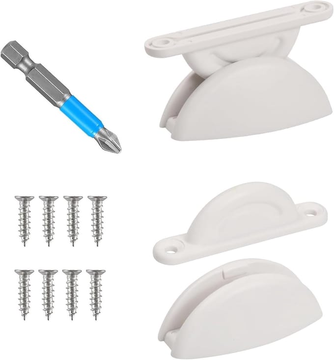 Solidchoice - Deurstopper Set voor Caravans en Campers, 2 Stuks