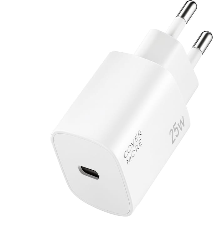 25w usb C power adapter - Snellader - Snel oplader met usb C poort - Super fast charging - 25 w quick charge oplaadstekker - Usb lader - Wit