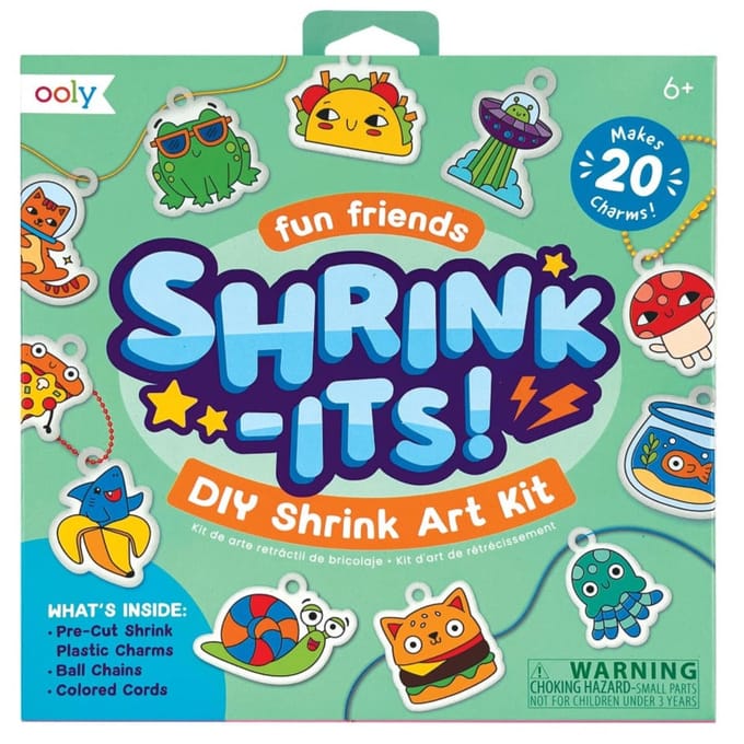 Ooly - Shrink-its! - D.I.Y. Voorgesneden krimpbedels - Fun friends