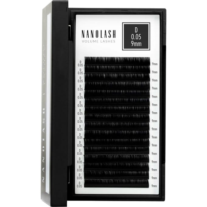 Nanolash Volume Lashes Nepwimpers - 0.05 D 9mm - 16 stuks
