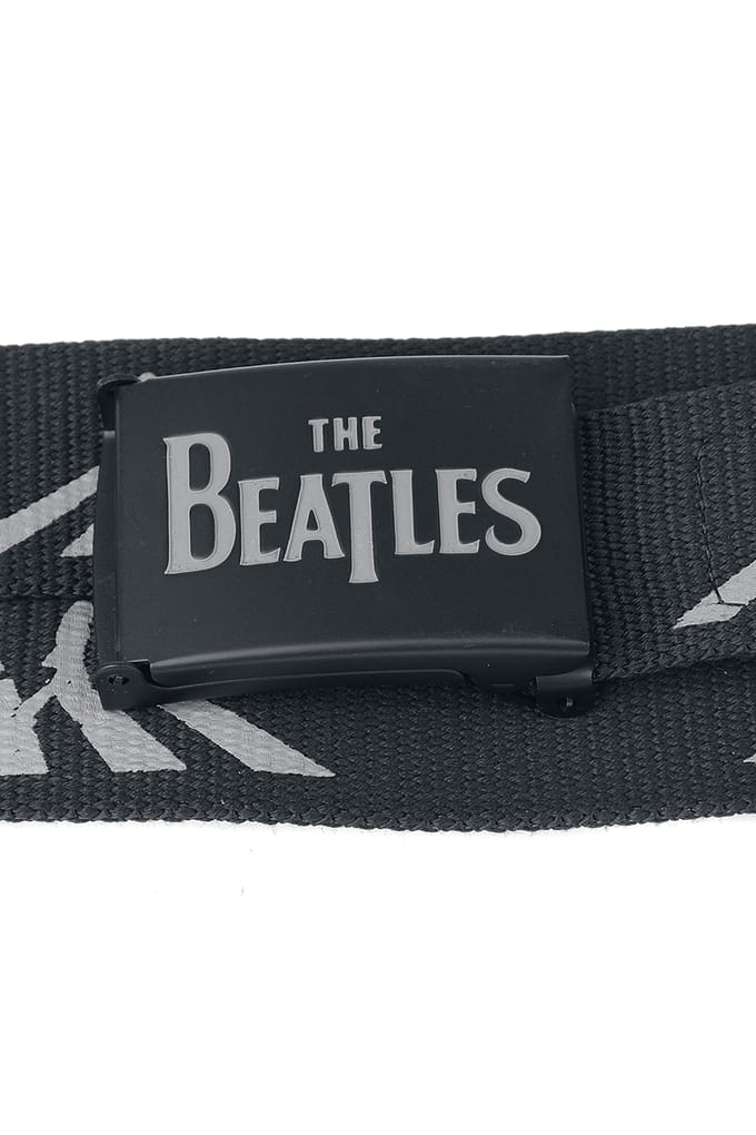 Beatles Logo Unisex Riem - zwart - Standard
