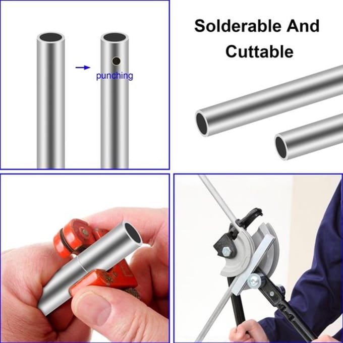 NTHProducts - 2mm Buiten diameter - Voor DIY - 300mm Lengte - 3 Stuks