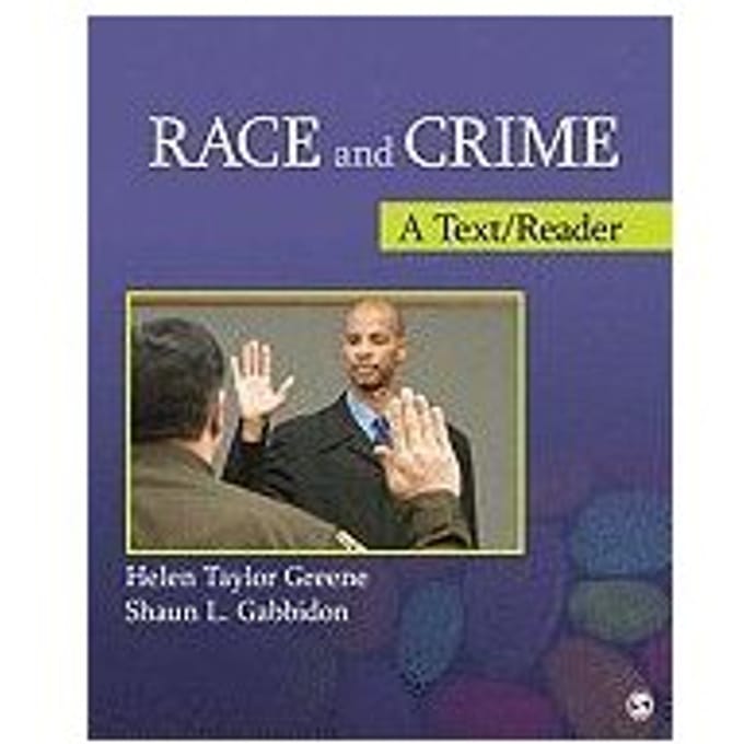 Race And Crime: A Text/Reader - Taylor-Greene