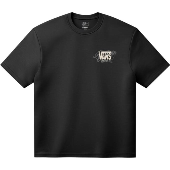 Vans Awaken Tiger Ss Tee Black Taglia: S | Magliette basic Outlet | Uomo | Nero