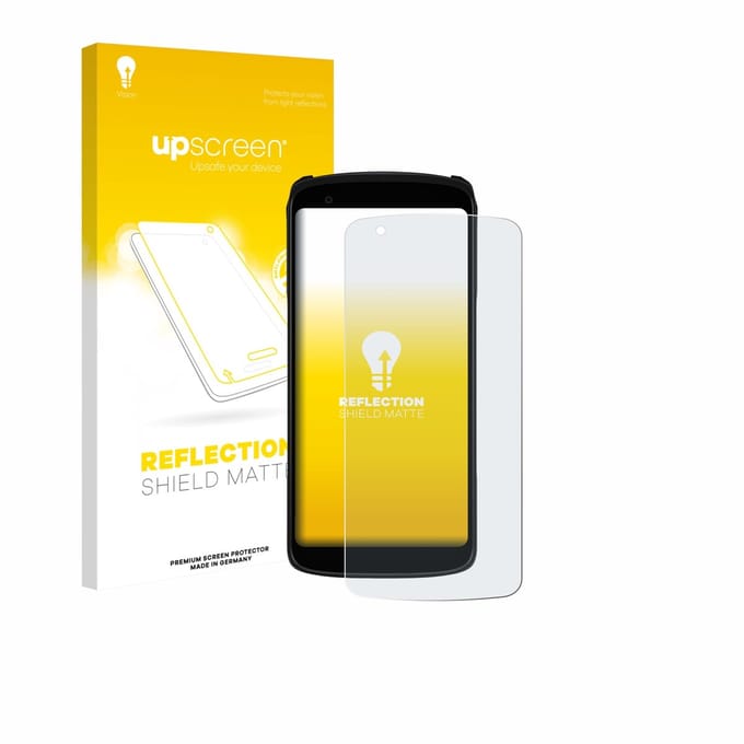 upscreen - Screenprotector voor Zebra TC22R - Folie Beschermfolie anti glare matte