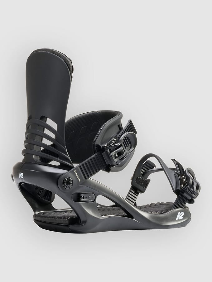 K2 Cassette 2027 Snowboard Bindingen zwart