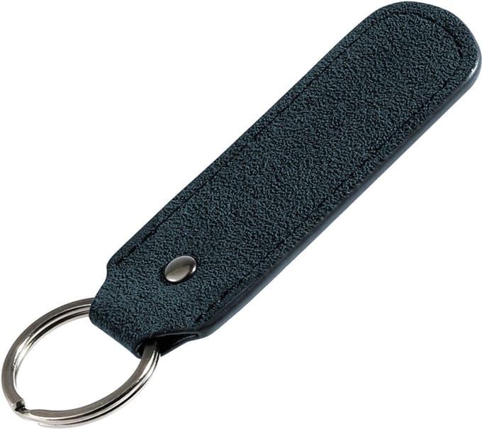 Alcanluxury Alcantara sleutelhanger - Navy Blue