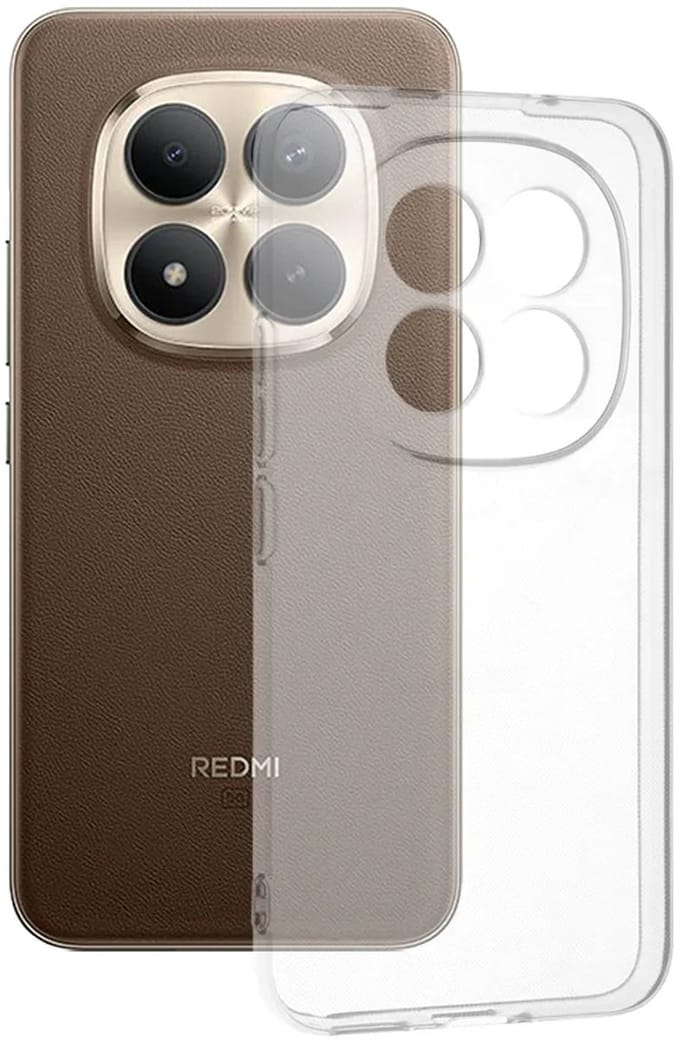 Hoesje geschikt voor Xiaomi Redmi Note 15 Pro Plus / Xiaomi Poco M8 Pro - Techsuit Clear Silicone Back Cover - Transparant