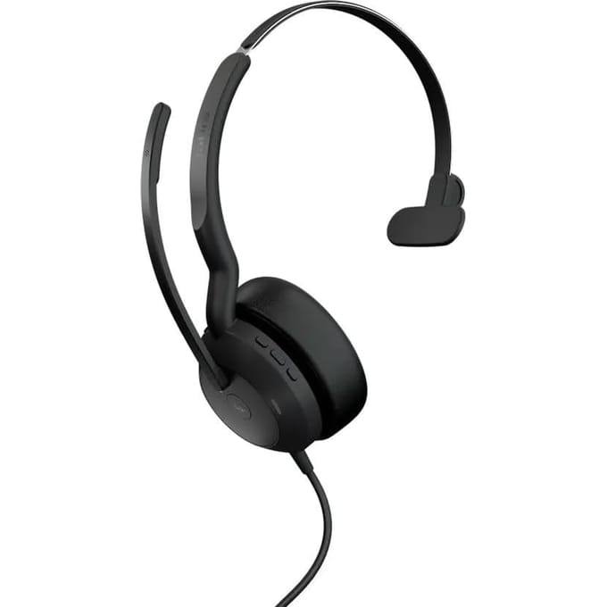 Jabra – Evolve2 50 MS – Mono bedrade headset – ANC – Busylight 360°