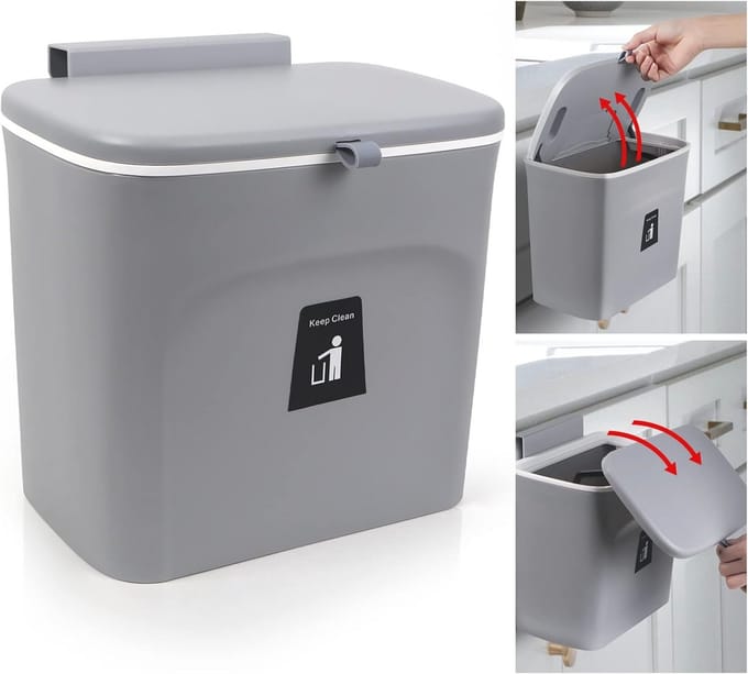 Compostbak voor Keuken - Ideaal voor Afvalscheiding en Duurzaam Wonen