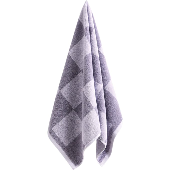 HAY Check Handdoek - 50 x 90 cm - lavender