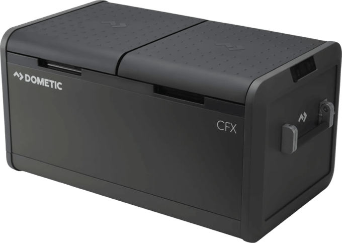 Dometic - CFX5 95DZ - Dual zone compressor koelbox - 95 liter - zwart - grijs