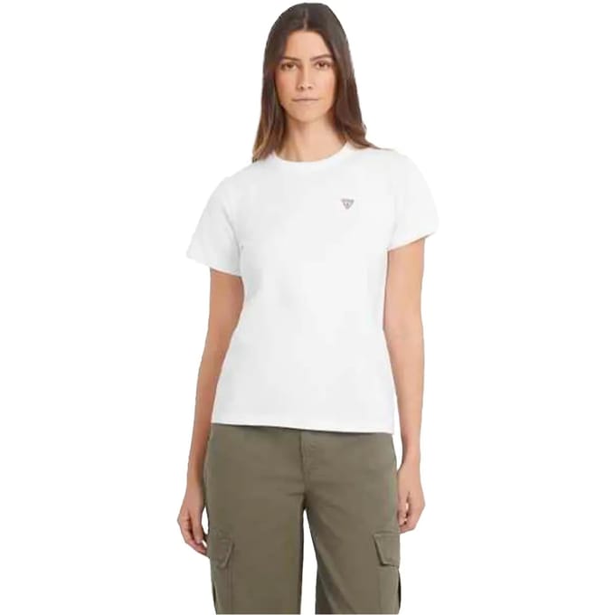 Guess dames T-shirt met mini-driehoekprint