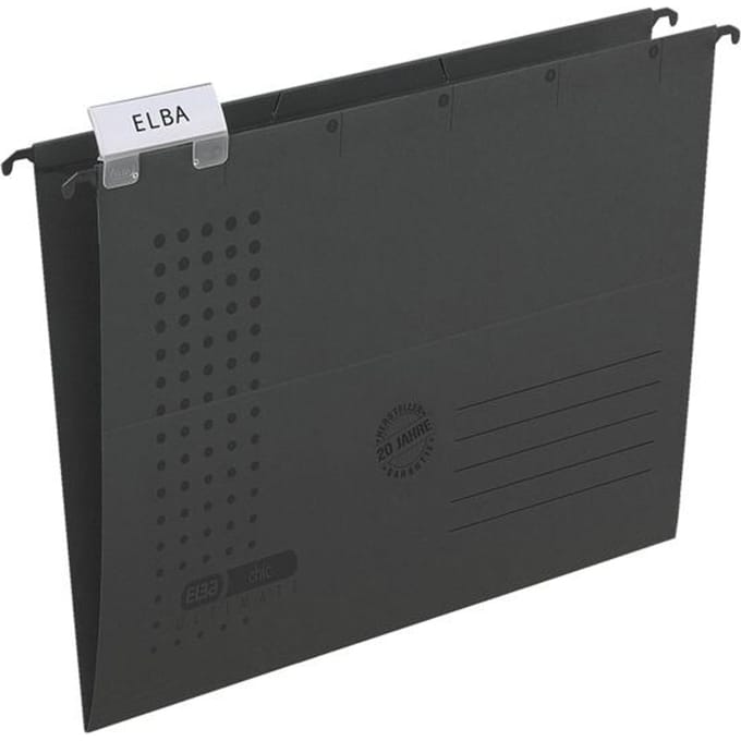Elba Hangmap chic ULTIMATE DIN A4 Antraciet 5 stuks/pak 100560168 5 stuk(s)