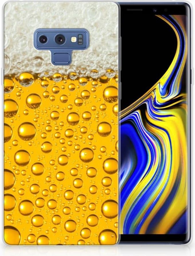 Samsung Galaxy Note 9 Siliconen Case Bier