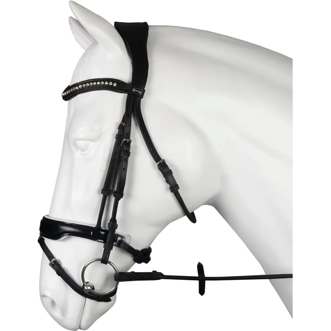 Horka Hoofdstel Favorit Zwart/wit Full