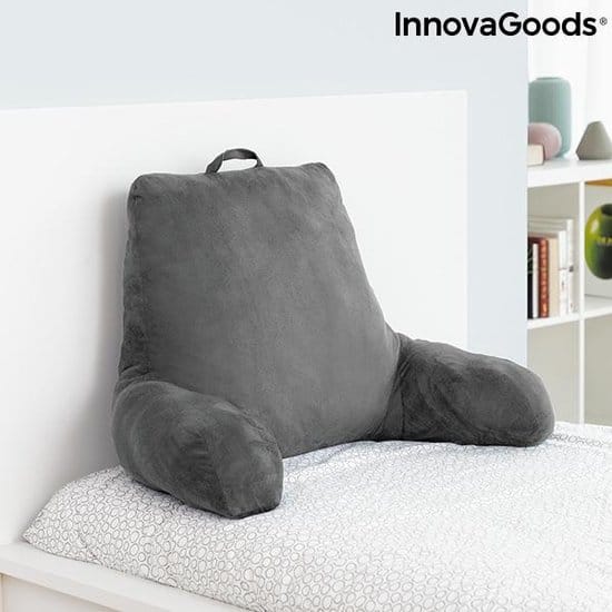 Coussin de lecture avec accoudoirs Huggilow InnovaGoods
