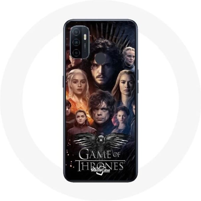Coque - Game of Thrones - Oppo A53 - Souple - Protection smartphone - Aigle Gris