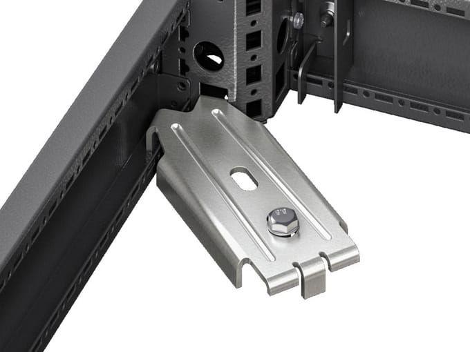 Rittal Vloerbevestigingsplaatset Voor TS Basisframe - 2817000 [10 Stukken]