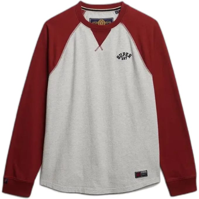 Superdry - Vintage Athletic Baseball Top - Heren - Tops