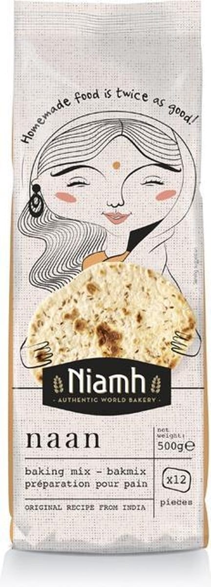 Bakmix voor Naan - 500 gram