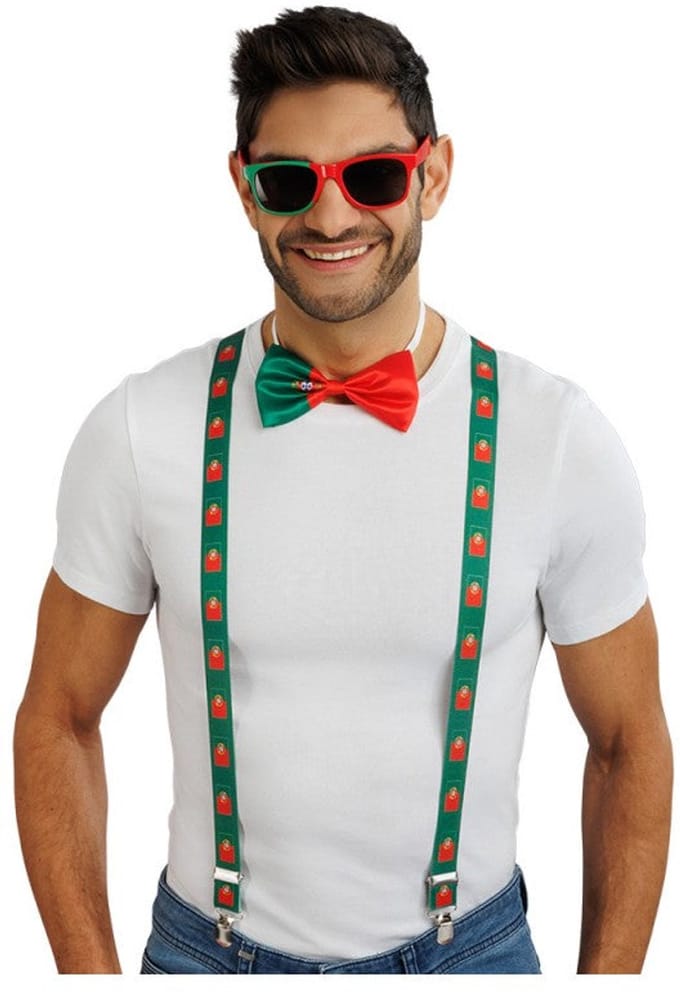 Supporter Accessoires Set Portugal 3-delig