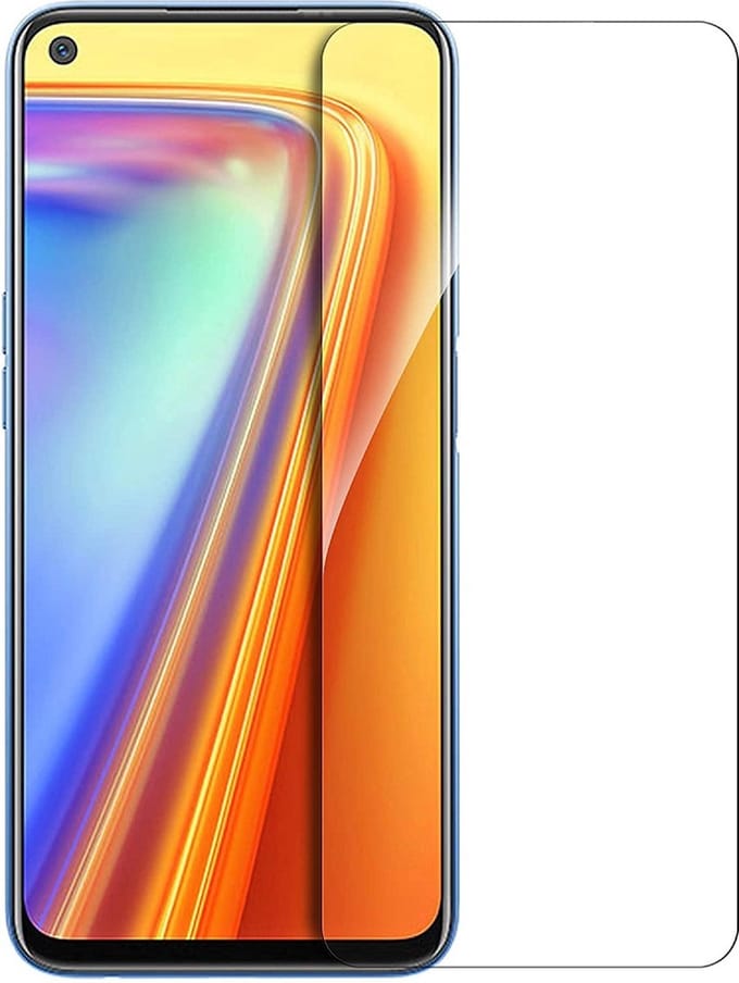 LuxeBass Screenprotector geschikt voor Oppo A96 - Tempered Glas - glas scherm - bescherming