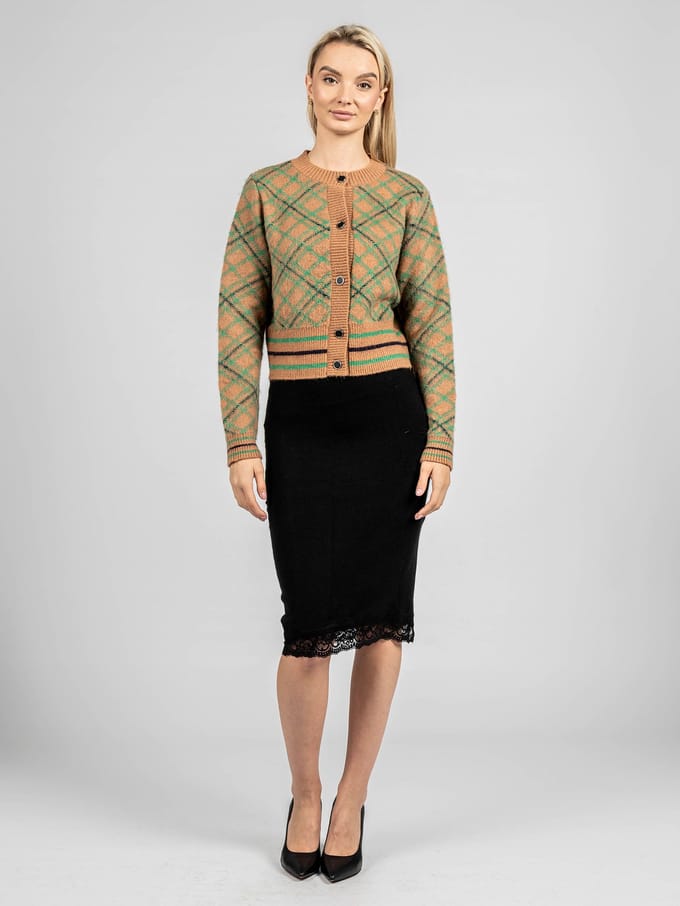 Pinko Cardigan Passito Vrouw groen