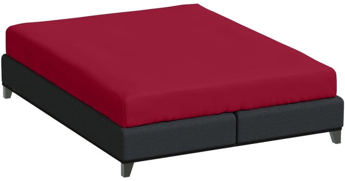 Formesse Bella Donna hoeslaken Jersey karmijnrood 70/80 x 200/220
