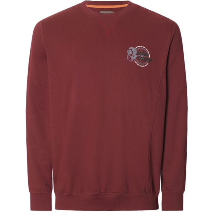 Sweatshirt TJALVE donkerrood